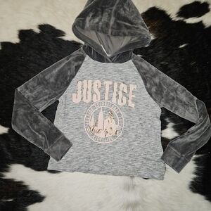 Justice Gray Kids Hoodie